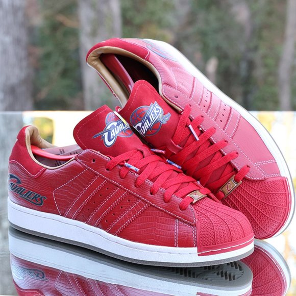 Adidas Superstar 1 NBA Cleveland Cavaliers Men’s Size 12 main image 7